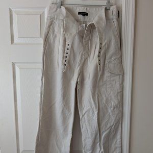 Banana Republic White Pants